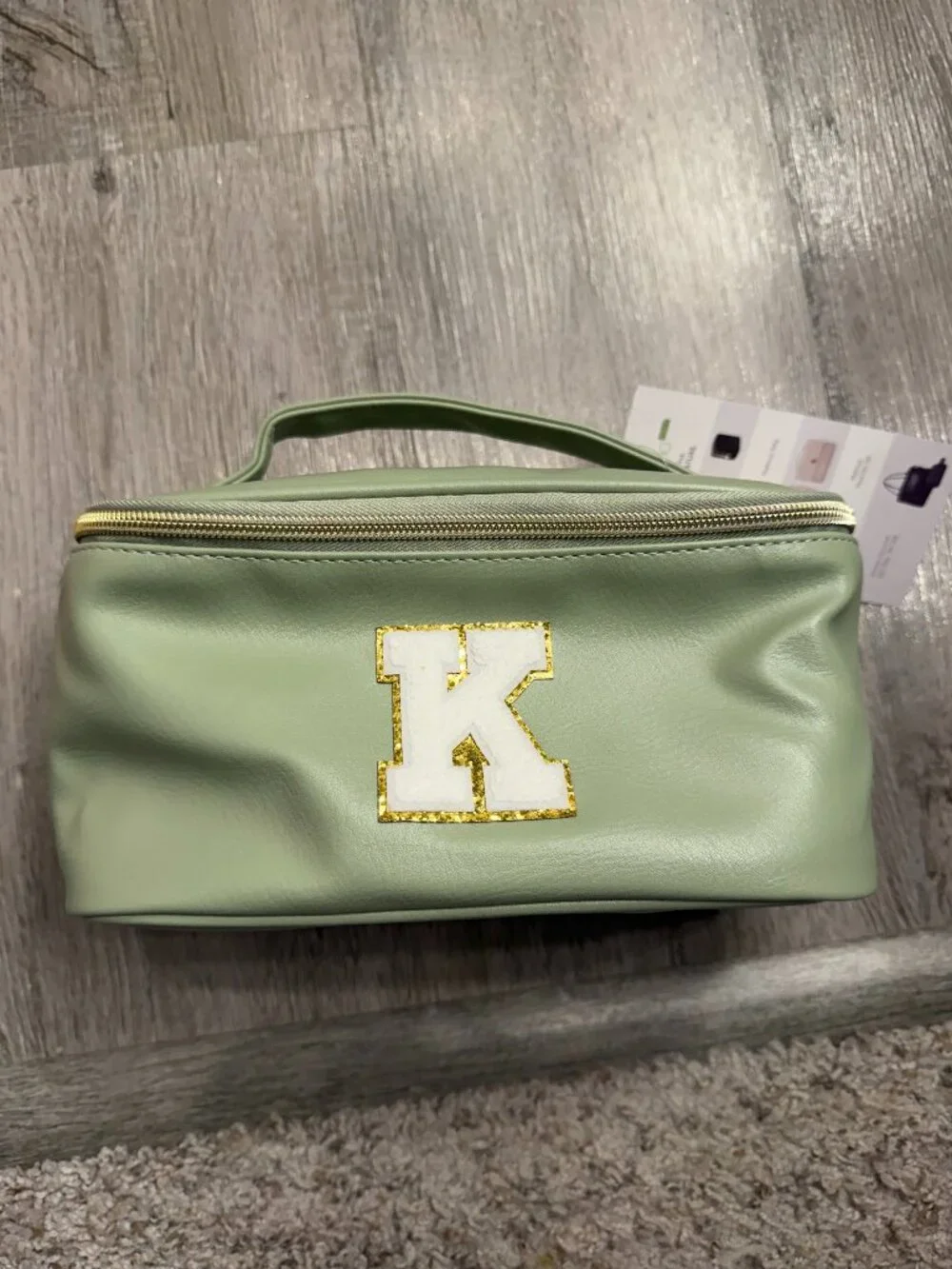 Wandering Nature “K” Makeup Bag